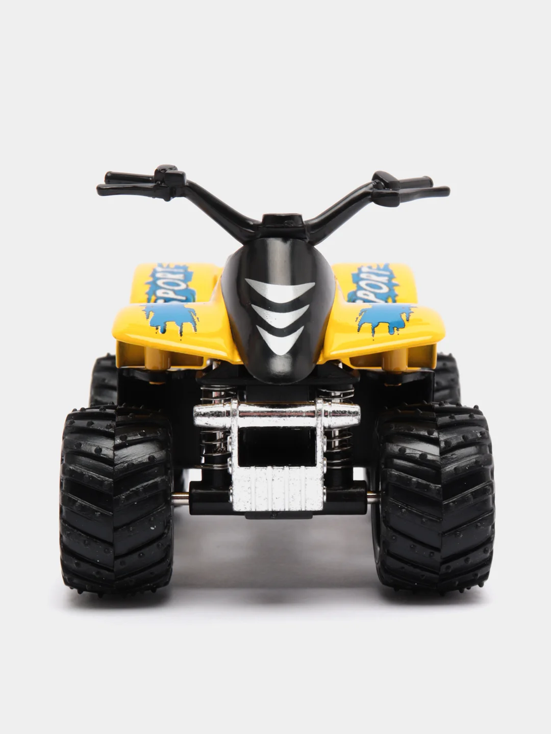 Желтый машинка Smart ATV металлическая 1:32 KT3506D