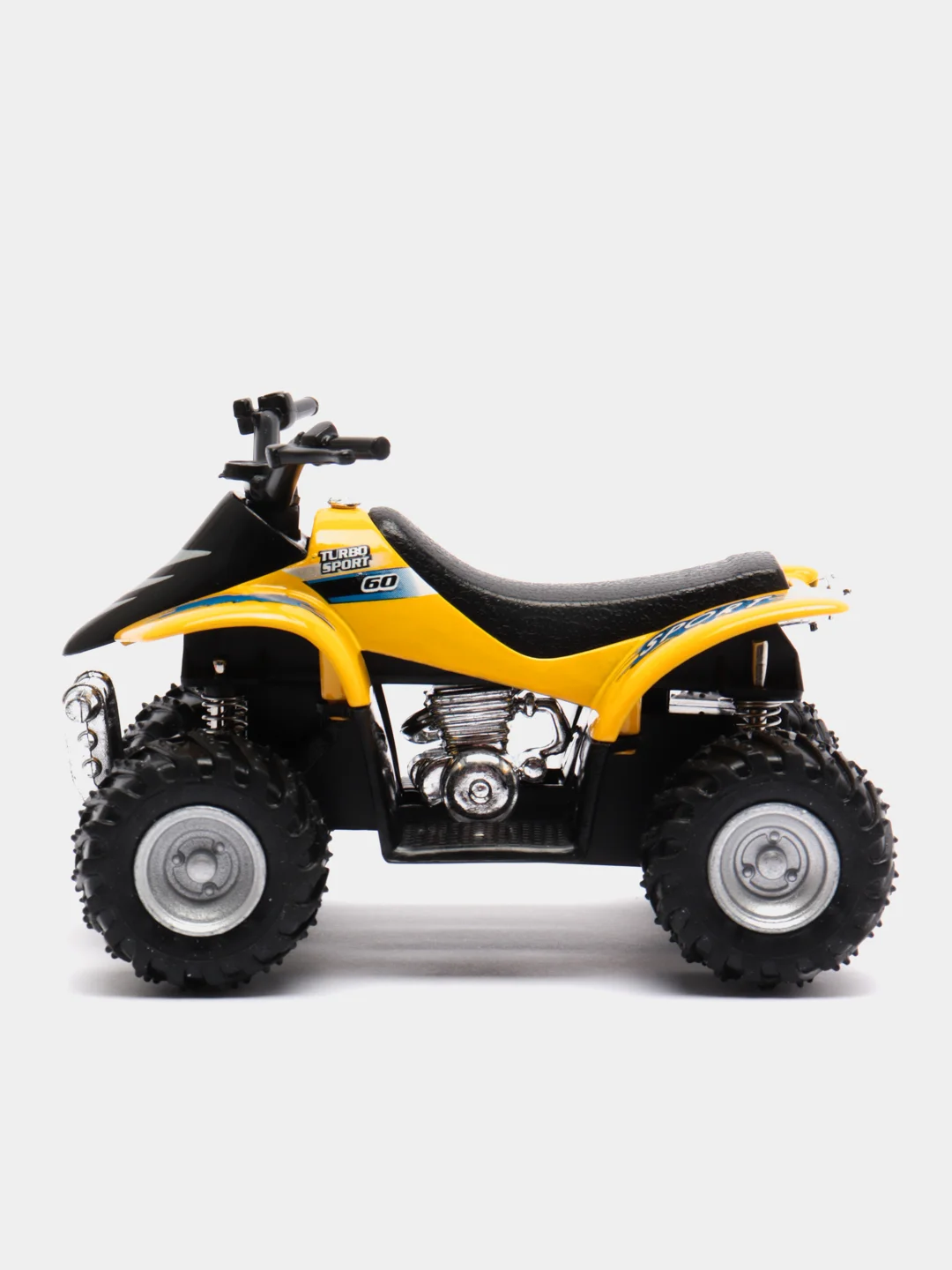 Желтый машинка Smart ATV металлическая 1:32 KT3506D