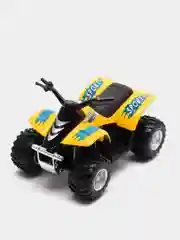 Желтый машинка Smart ATV металлическая 1:32 KT3506D