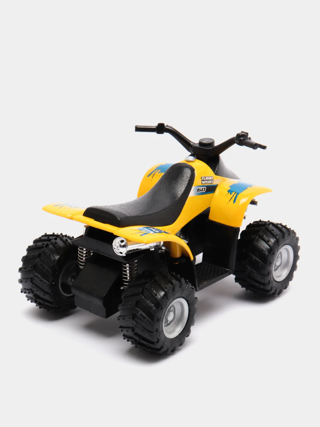 Желтый машинка Smart ATV металлическая 1:32 KT3506D