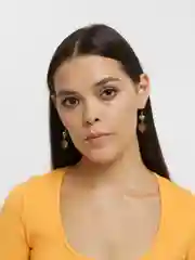 Стильные винтажные серьги
