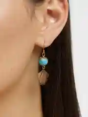 Стильные винтажные серьги