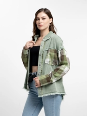 Рубашка джинсовая oversize
