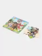 Зелёный хаки пазл деревянный для малышей