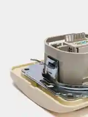 Розетка компьютерная CAT5E RJ45, крем, PWM