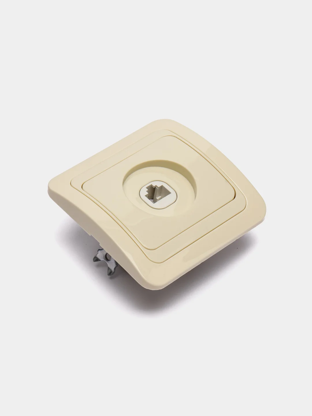 Розетка компьютерная CAT5E RJ45, крем, PWM