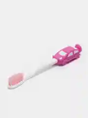Розовый детская зубная щетка на присоске Grendy Kids "Машинка"