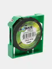 Зеленый плетеный шнур-леска Power Pro для удочки и спиннинга, 0,50 мм, 42,7 кг, 150 м