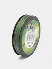 Зеленый плетеный шнур-леска Power Pro для удочки и спиннинга, 0,50 мм, 42,7 кг, 150 м