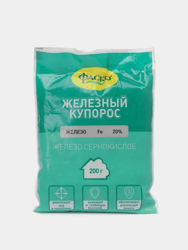 Железный купорос, 200 г купить по цене 145 ₽ в интернет-магазине Магнит ...