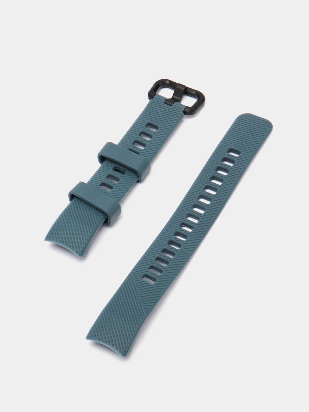 Синий меланж силиконовый ремешок для Honor Band 4, 5