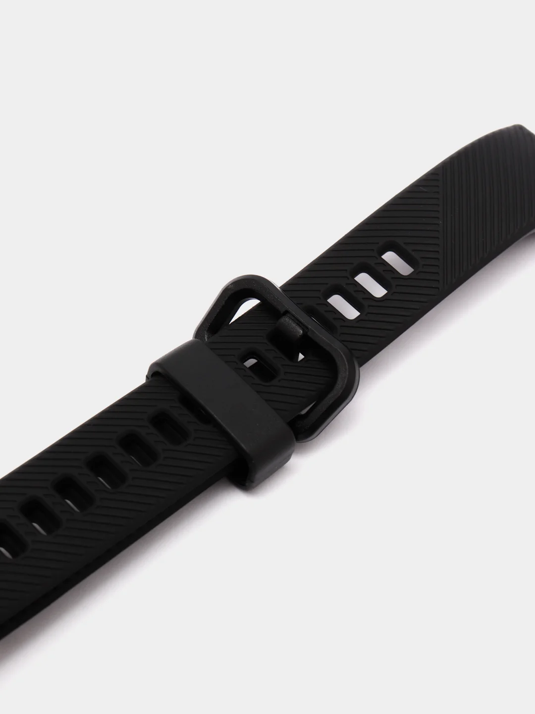 Черный силиконовый ремешок для Honor Band 4, 5