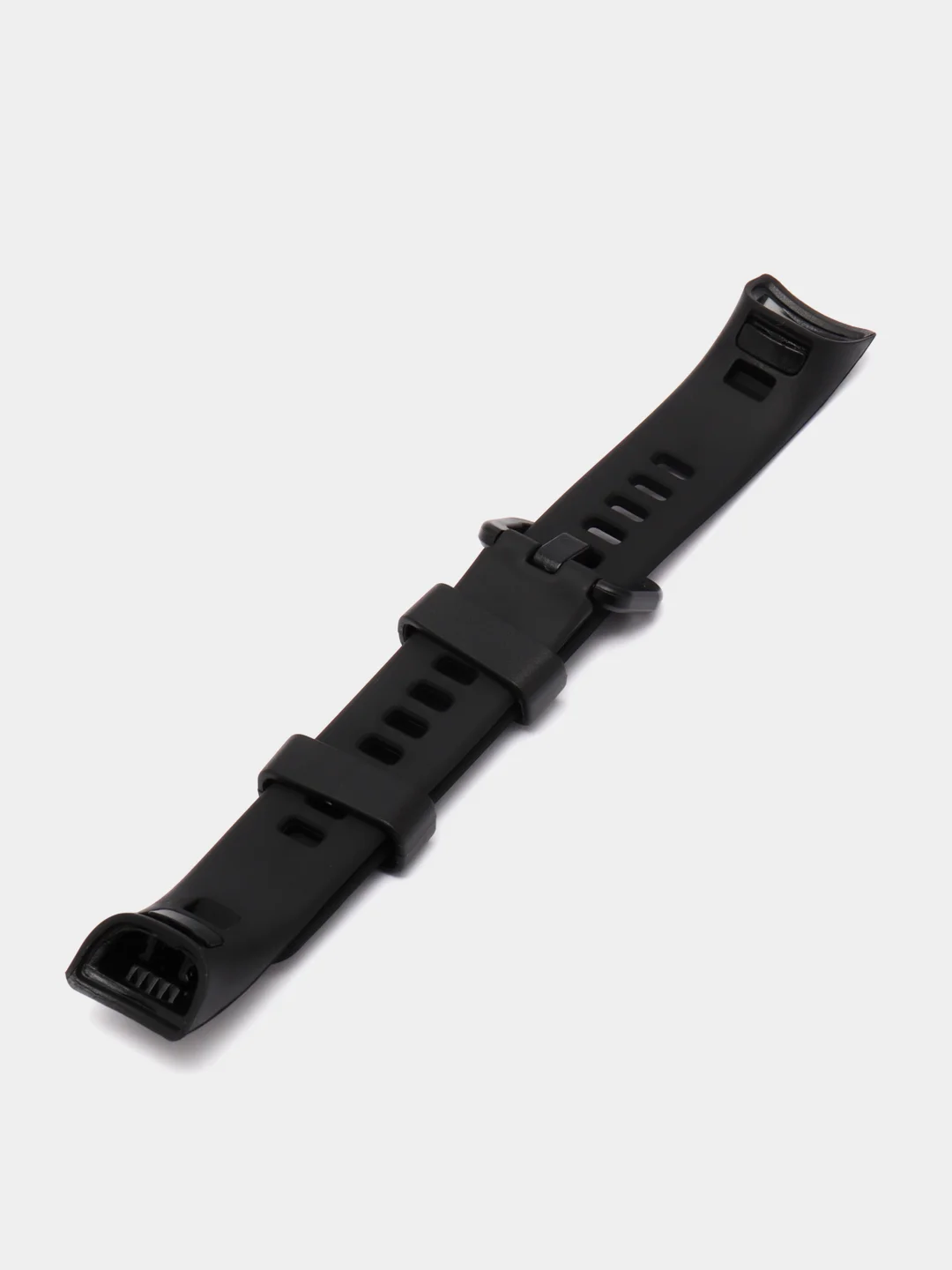 Черный силиконовый ремешок для Honor Band 4, 5