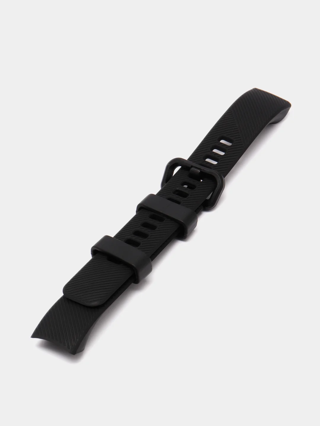 Черный силиконовый ремешок для Honor Band 4, 5