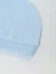 Голубой детская хлопковая шапочка