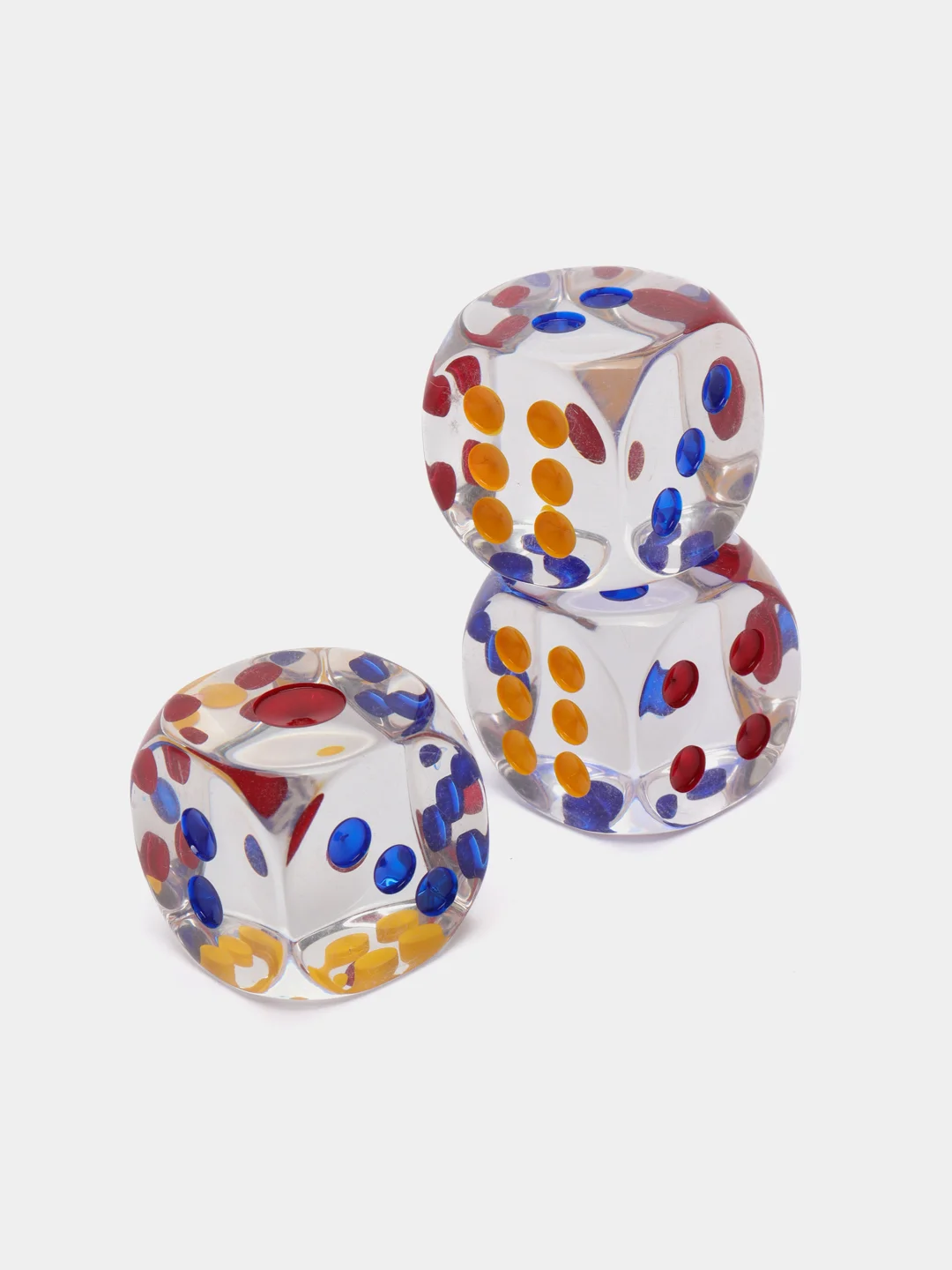 Прозрачный кости игральные, прозрачные