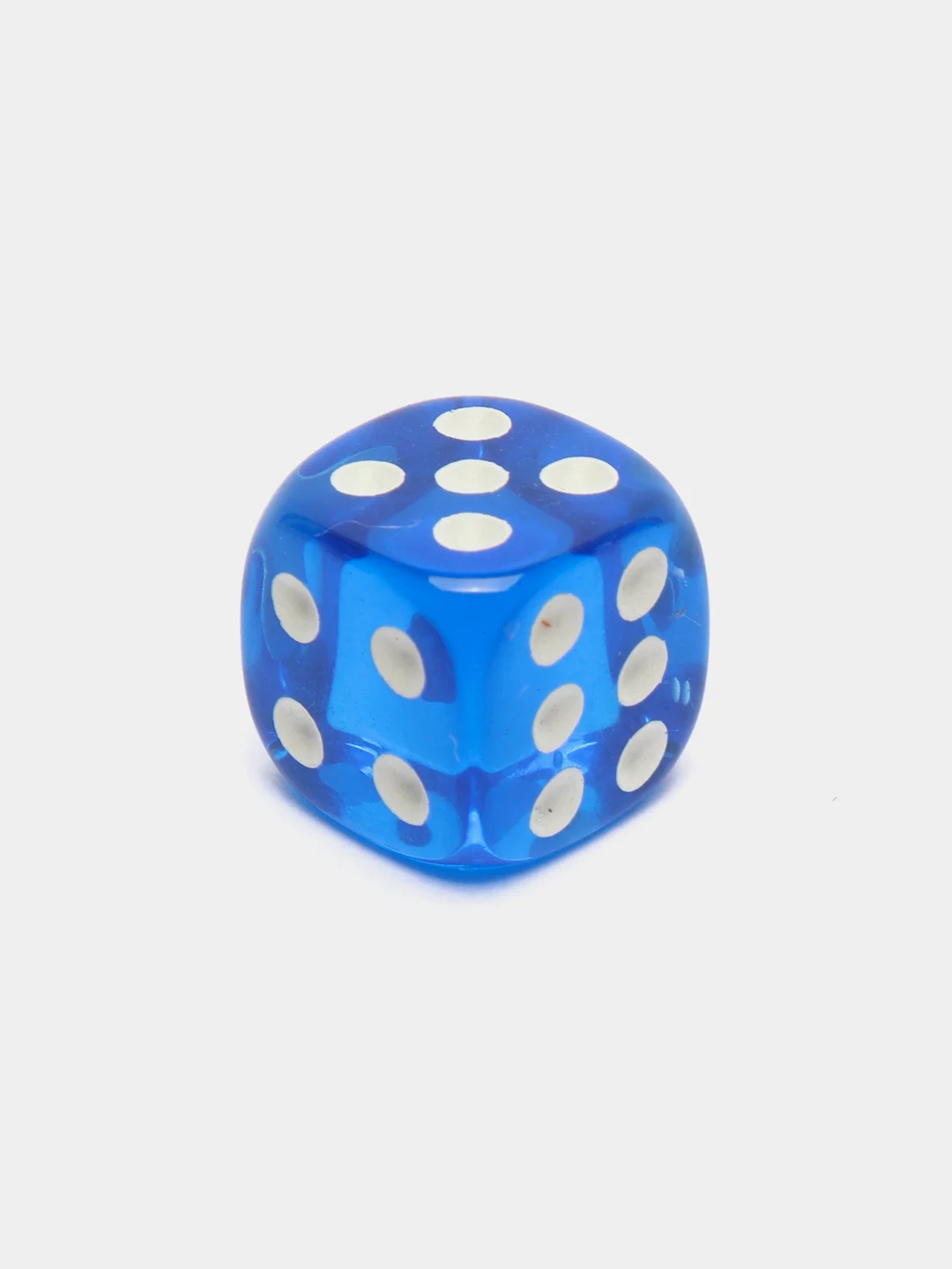 Лазурный кости игральные, прозрачные, 3 размера
