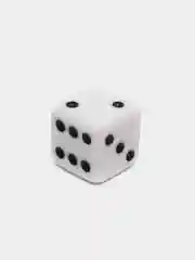 Молочный игральные кости, зарики, 10 и 15 мм