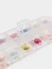 Фиолетовый сухоцветы для маникюра и творчества
