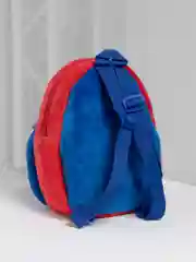 Синий рюкзак детский плюшевый