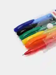 Набор  цветных ручек, 6 штук