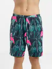 Зеленый плавки мужские Family look