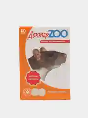 Мультивитаминное лакомство "Доктор Zoo" для крыс и мышей, 60 таблеток