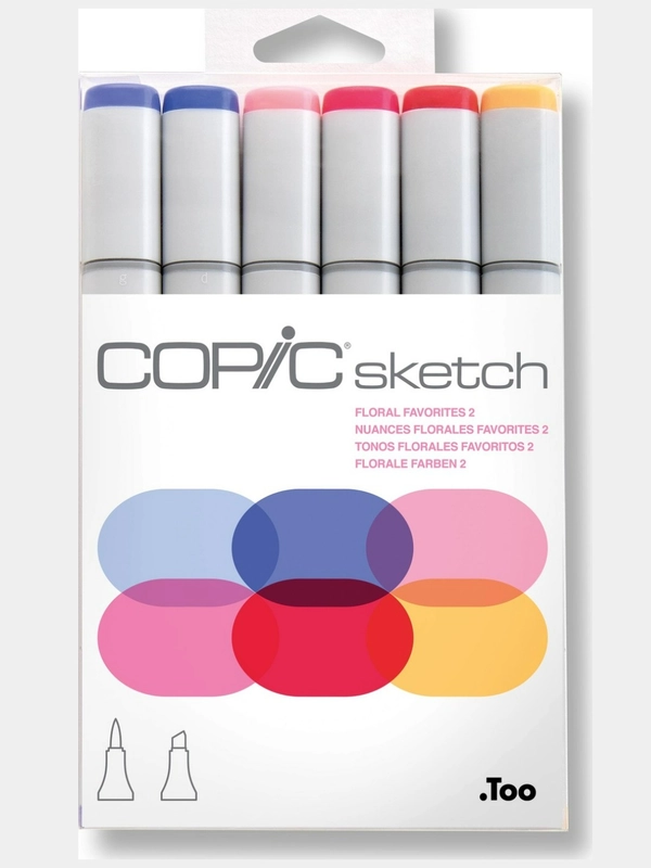 Набор маркеров Copic Sketch, 6 штук