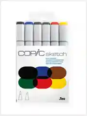 Набор маркеров Copic Sketch, 6 штук