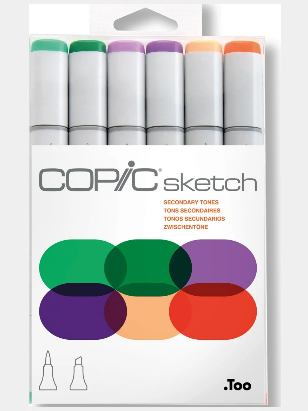 Набор маркеров Copic Sketch, 6 штук