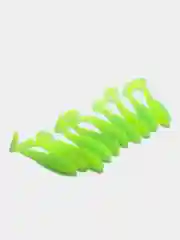 Салатовый силиконовая приманка Catchy fat man, 71 mm