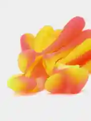 Лимонный силиконовая приманка Catchy fat man, 71 mm