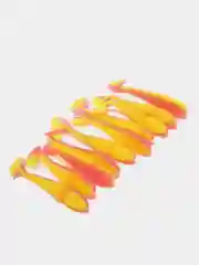 Лимонный силиконовая приманка Catchy fat man, 71 mm