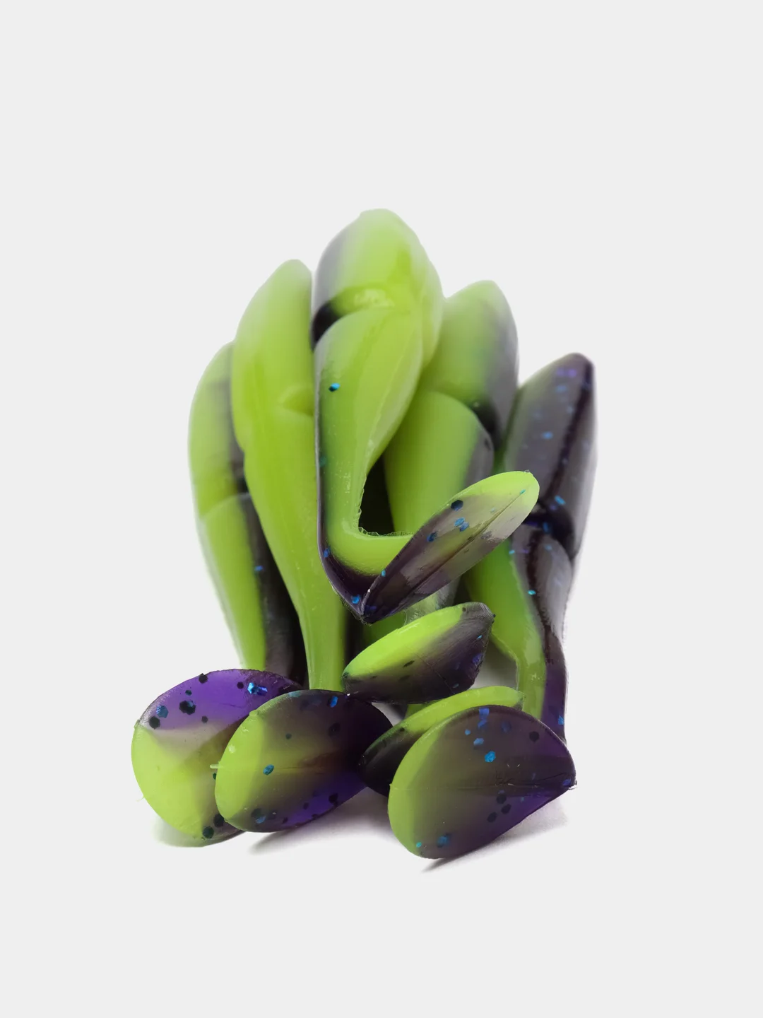 Сиреневый приманка мягкая Sawamura OneUp Shad 4 дюйма