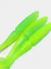 Салатовый приманка мягкая Sawamura OneUp Shad 4 дюйма