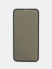Защитное стекло "Антишпион" на iPhone 11/XR, X/XS/11 Pro, 12/ 12 Pro, 11 Pro Max/XS Max