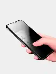Защитное стекло "Антишпион" на iPhone 11/XR, X/XS/11 Pro, 12/ 12 Pro, 11 Pro Max/XS Max