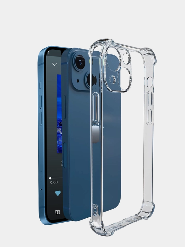 Чехол прозрачный iPhone 13, 13 Pro, 13 Pro Max, 13 mini противоударный