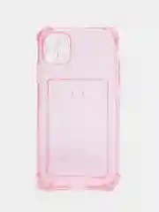 Прозрачный чехол для iPhone XR, 11, 12, 13, 14, Pro, Pro Max, 7 / 8, 7 Plus, с карманом для карт