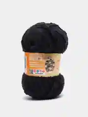 Черный плюшевая пряжа Alize Softy