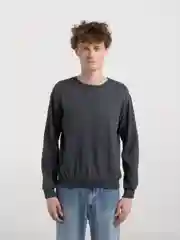Серый свитшот мужской