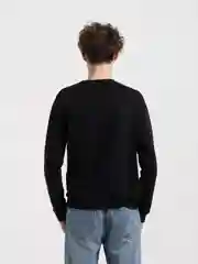 Черный свитшот мужской