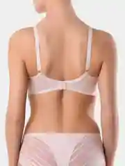 Черный бюстгальтер женский Conte Elegant "SPORT GLAM" на каркасах, мягкая чашка