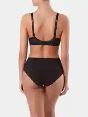 Черный бюстгальтер женский Conte Elegant Sensuelle, мягкая чашка