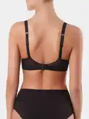Черный бюстгальтер женский Conte Elegant Sensuelle, мягкая чашка