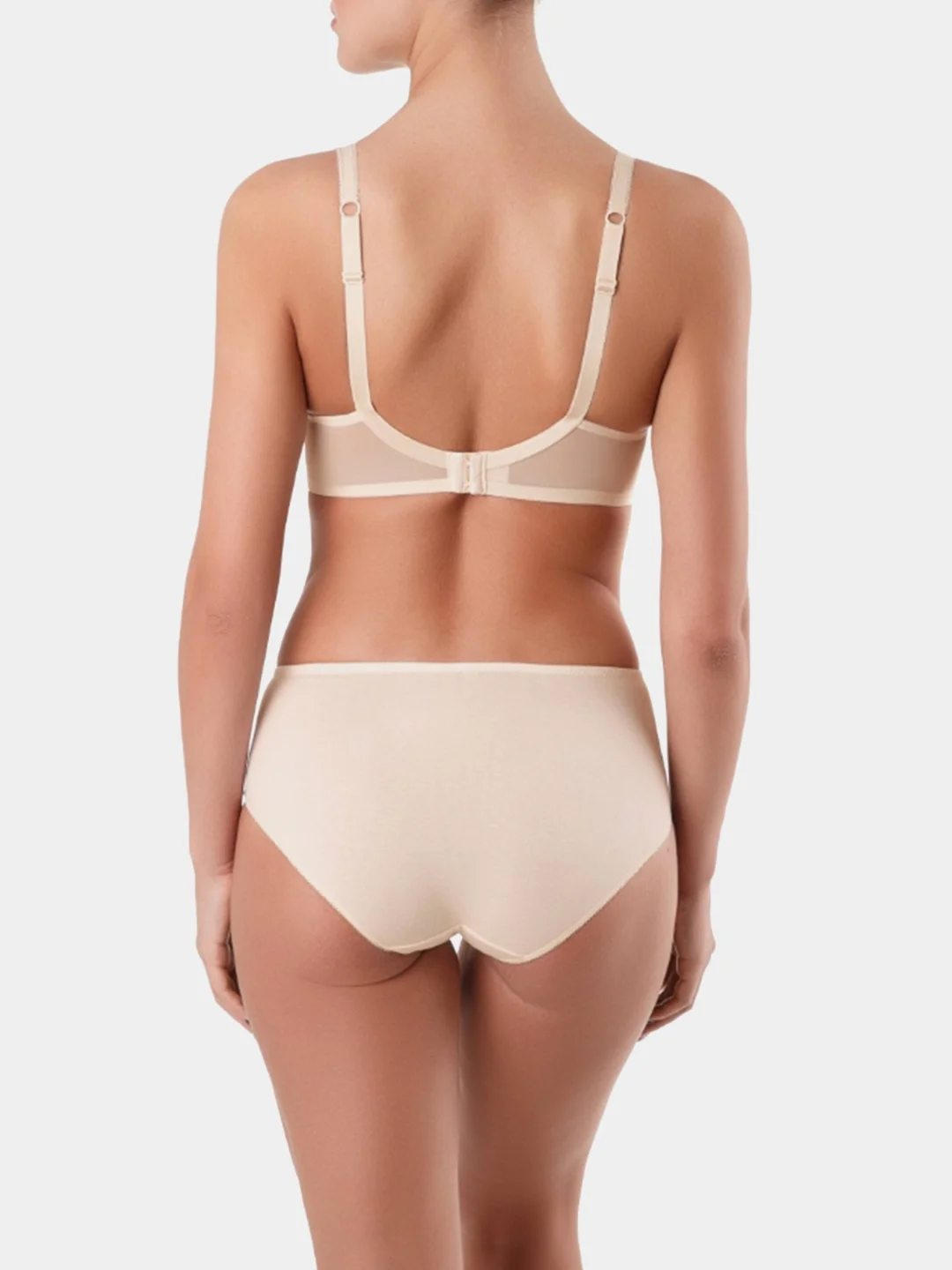 Бежевый бюстгальтер женский Conte Elegant Sensuelle, мягкая чашка