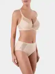 Бежевый бюстгальтер женский Conte Elegant Sensuelle, мягкая чашка