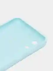 Лазурный чехол силиконовый с принтом Samsung Galaxy A03 Core (самсунг)