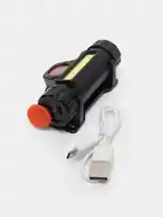 Фонарь налобный с магнитом и USB, с зумом, магнитом и 4 режимами