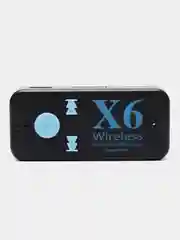 Синий блютуз ресивер JBH AUX BT-06, для авто, черный, автомобильный AUX ресивер Bluetooth